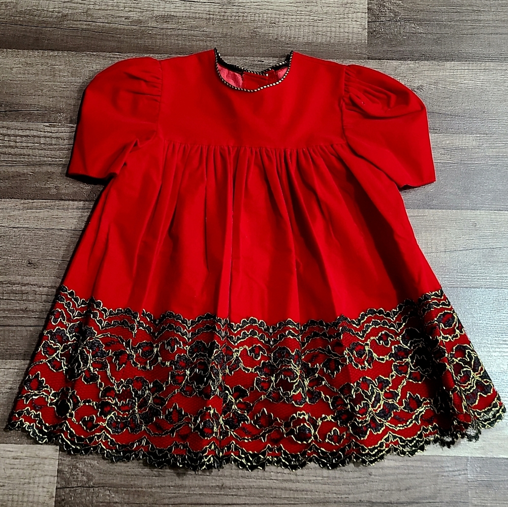 Jo Lene Vintage Christmas Dress
